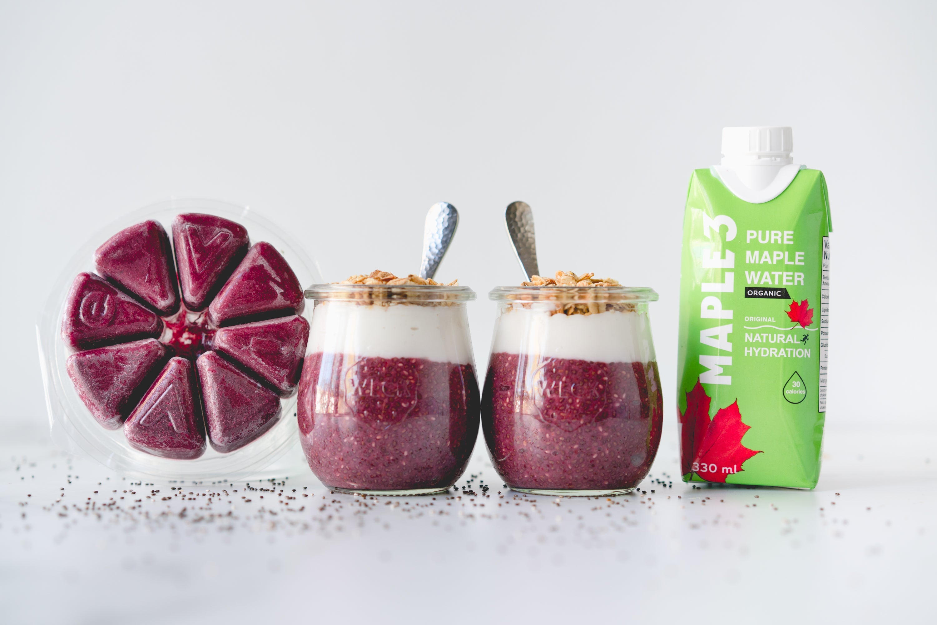 Maple Water x Evive Pudding Chia