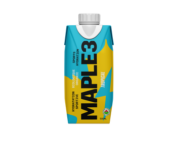 Boisson sportive à l'eau d'érable