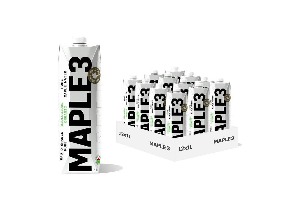 Pure Organic Maple Water - 12 X 1L (WS)