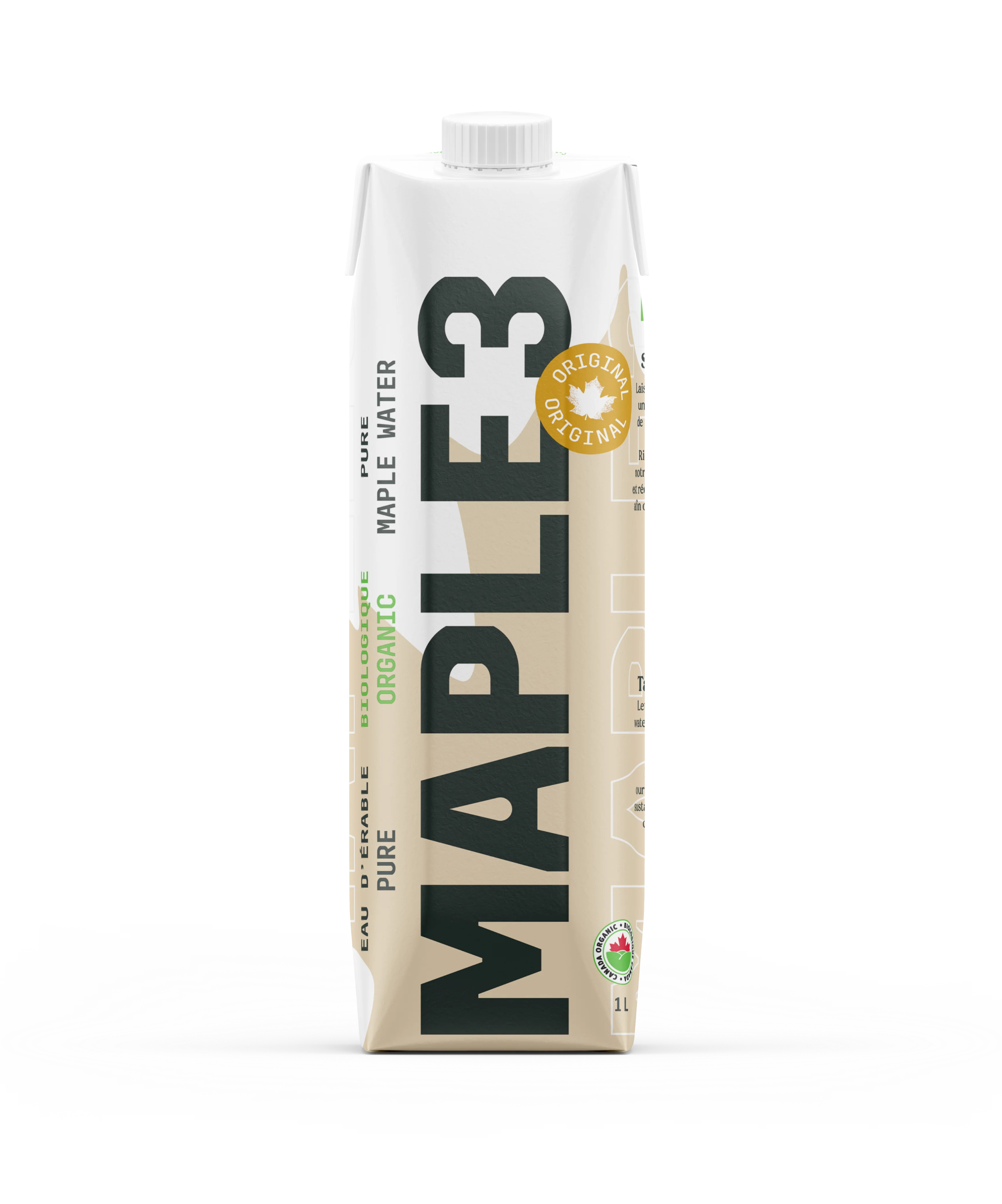 Maple 3 Pure Organic Maple Water 1 L