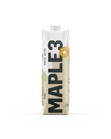 Eau d'érable pure et biologique