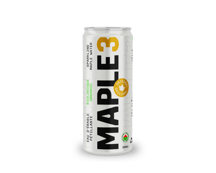Sparkling maple water
