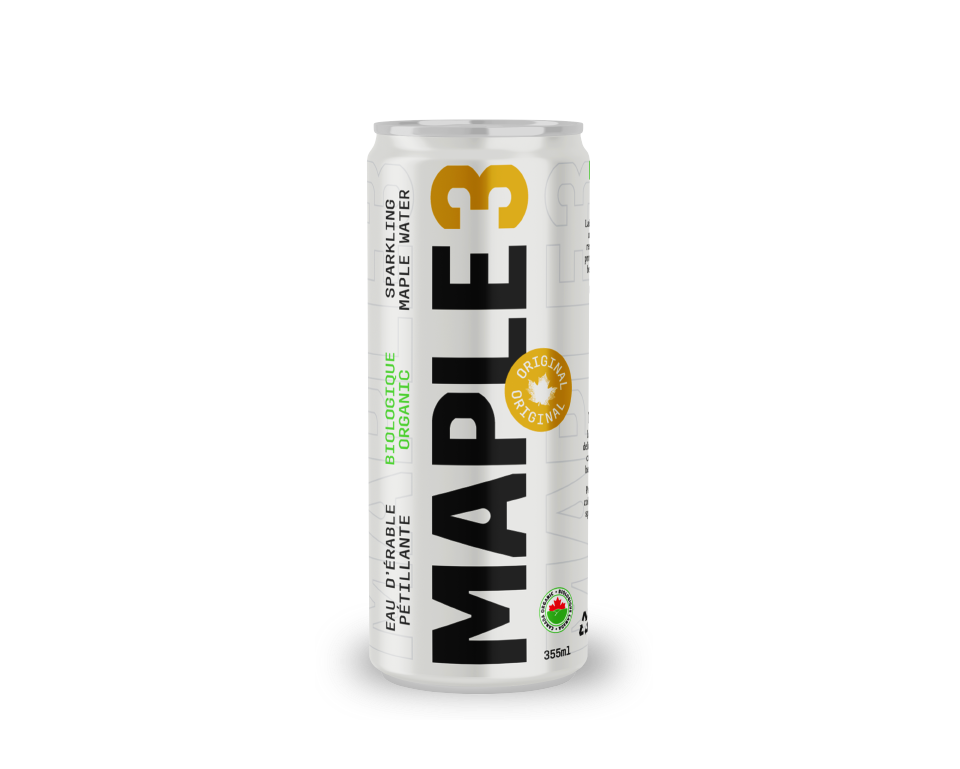 Eau d'érable pétillante 
